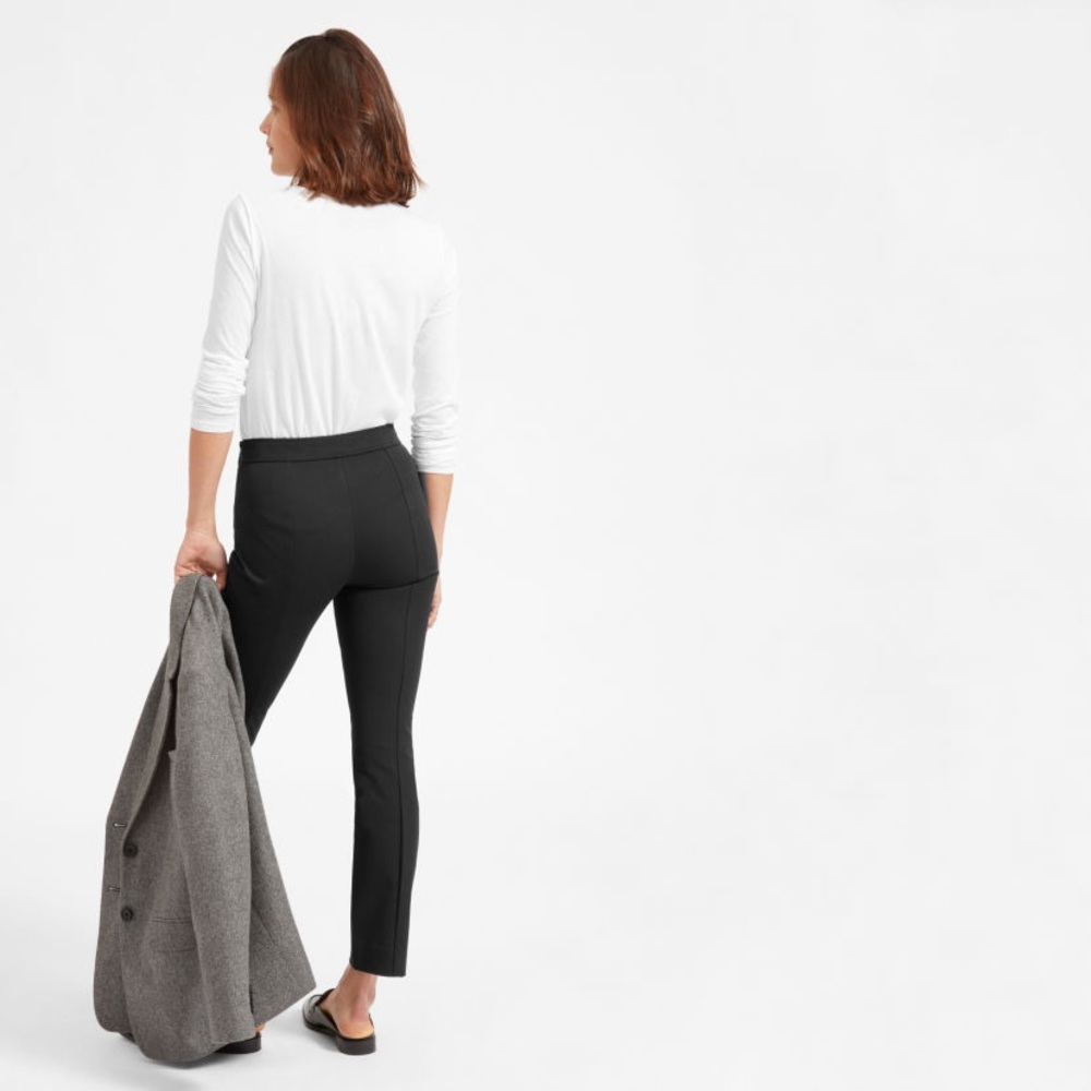 Everlane work pant black 8